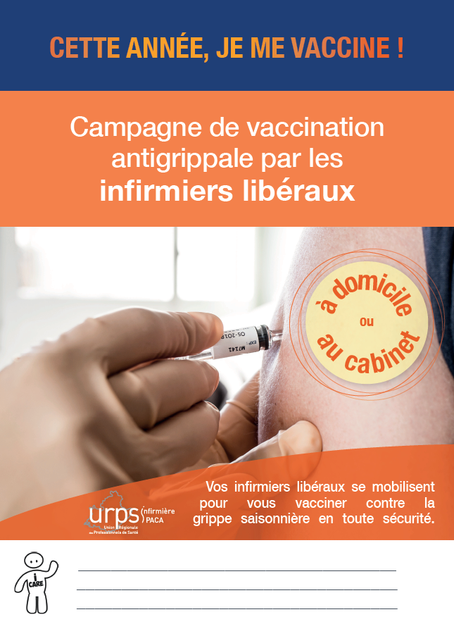 Image Campagne de vaccination antigrippale par les infirmiers libéraux
